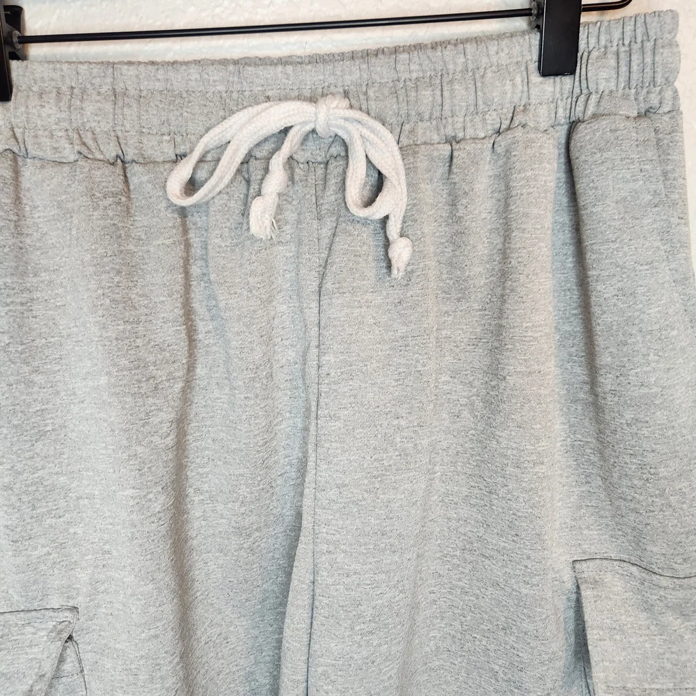 Manfinity Gray Men's Cargo Shorts athleisure athletic shorts size Large
